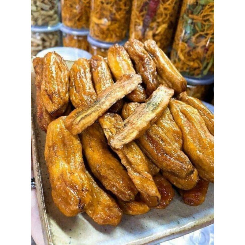 1Kg Chuối Sấy Dẻo, Thơm, Siêu Ngon, rẻ