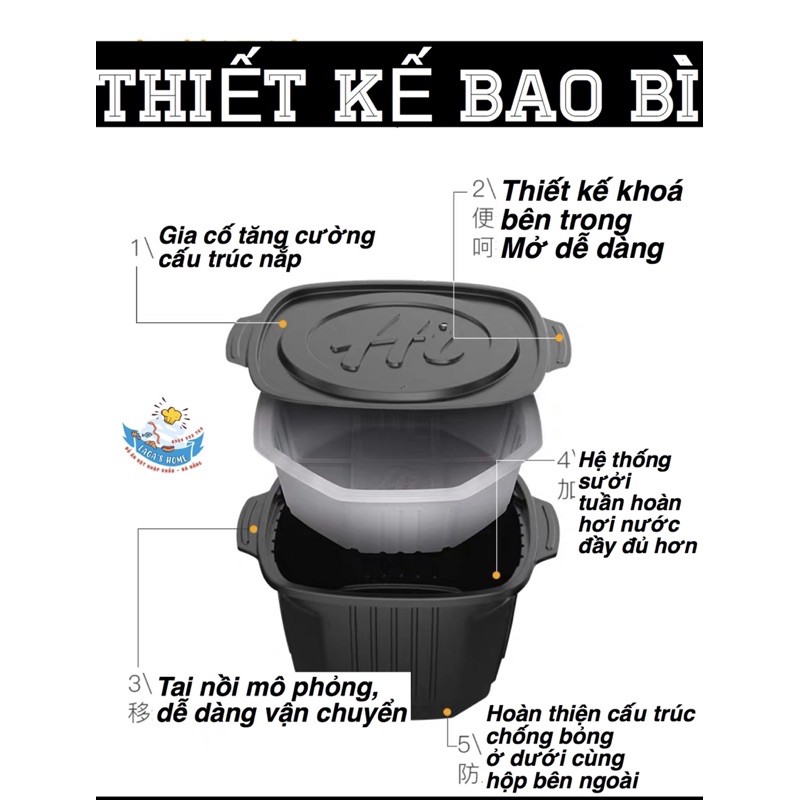 Lẩu tự sôi Haidilao 💥 HÀNG CAO CẤP 💥 lẩu ăn liền sau 15 phút có 5 hương vị chay mặn siêu ngon | BigBuy360 - bigbuy360.vn