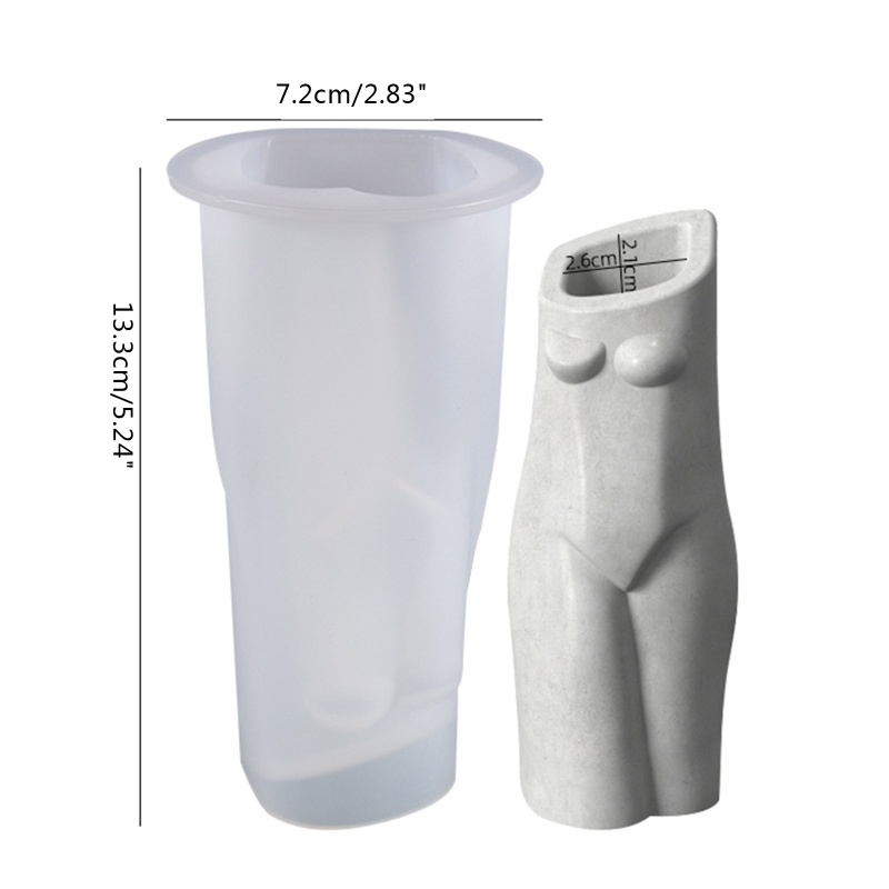 Khuôn Silicone Dùng Làm Chậu Hoa Bằng Nhựa Resin Diy