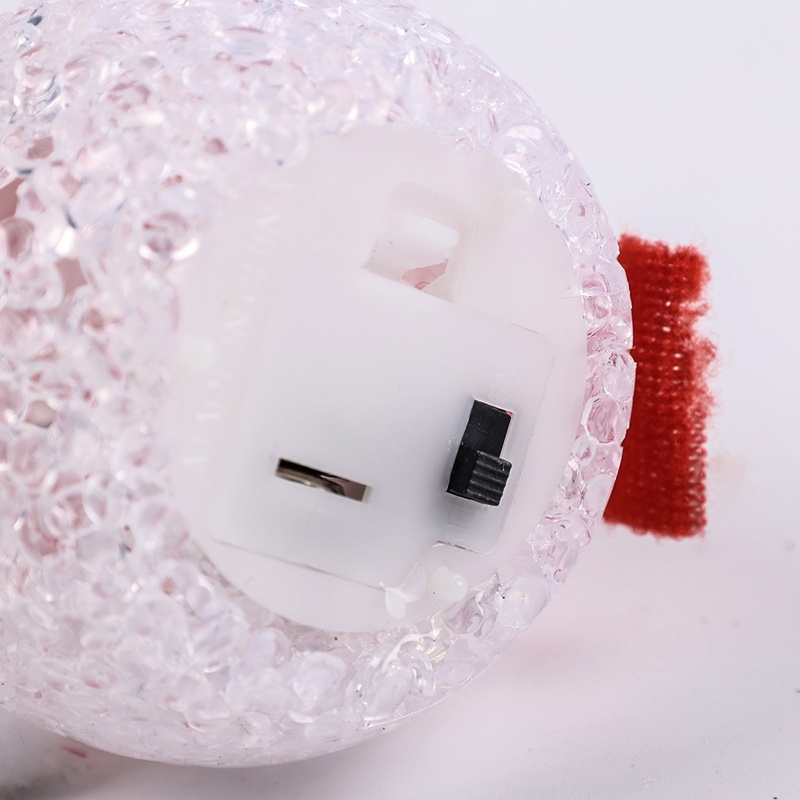 Búp Bê Người Tuyết Có Đèn Led Phát Sáng Màu Sắc Ngẫu Nhiên