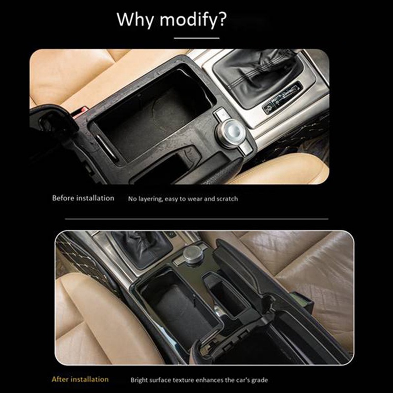 Khung Giữ Cốc Nước Cho Xe Hơi Mercedes Benz C Class W204 C180 C200 2007-2014