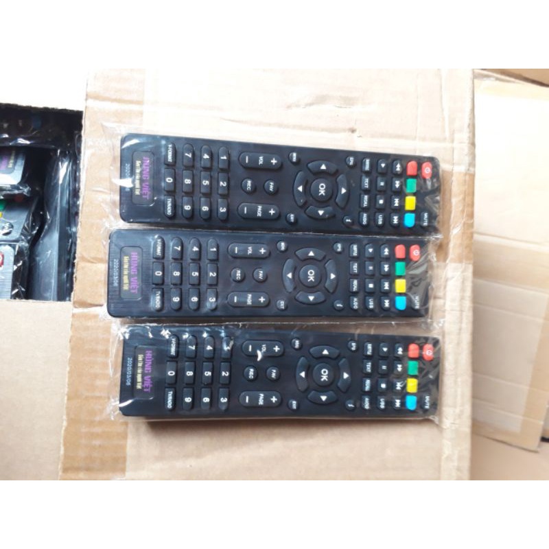 ĐIỀU KHIỂN ĐẦU THU DVB-T2 HÙNG VIỆT