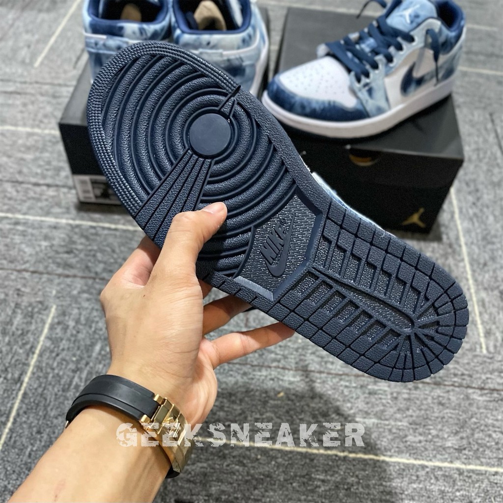 [GeekSneaker] Giày Jordan 1 Low Denim | BigBuy360 - bigbuy360.vn
