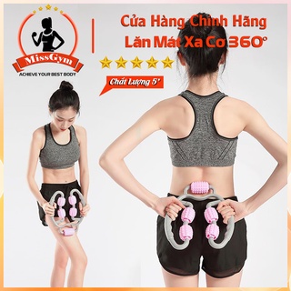 Lăn Mát Xa 360 Độ Làm Thon Gọn Bắp Tay, Chân, Bụng, Giảm Đau Nhức Cổ