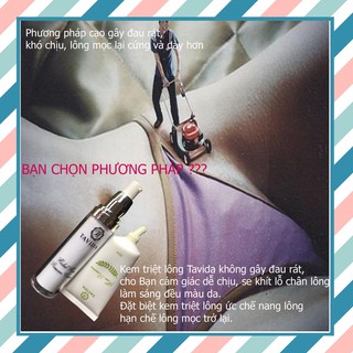 Kem Tẩy Lông TAVIDA Triệt Sạch Các Loại Lông, Tẩy Lông Hiệu Quả. TAVIDA Hàng Chĩnh Hãng