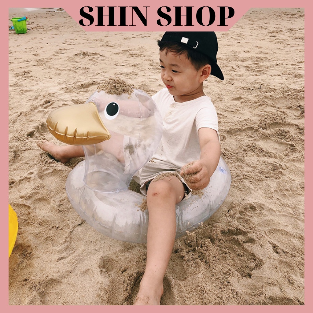 Phao Bơi Cho Bé Hình Vịt Con Siêu Dễ Thương PB04 SHIN SHOP