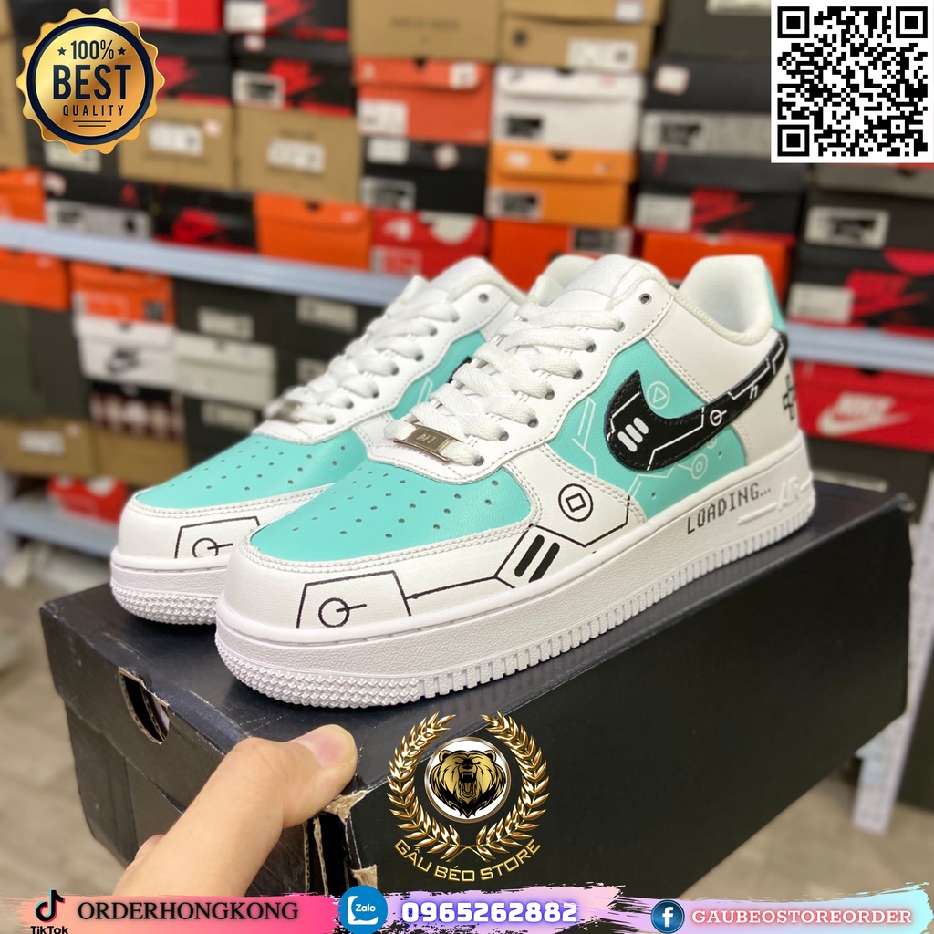CW2288-114 Nhận Order Hỗ Trợ Free Ship Giày Best Quality Sneaker ***Nike Air Force 1 Low ’07