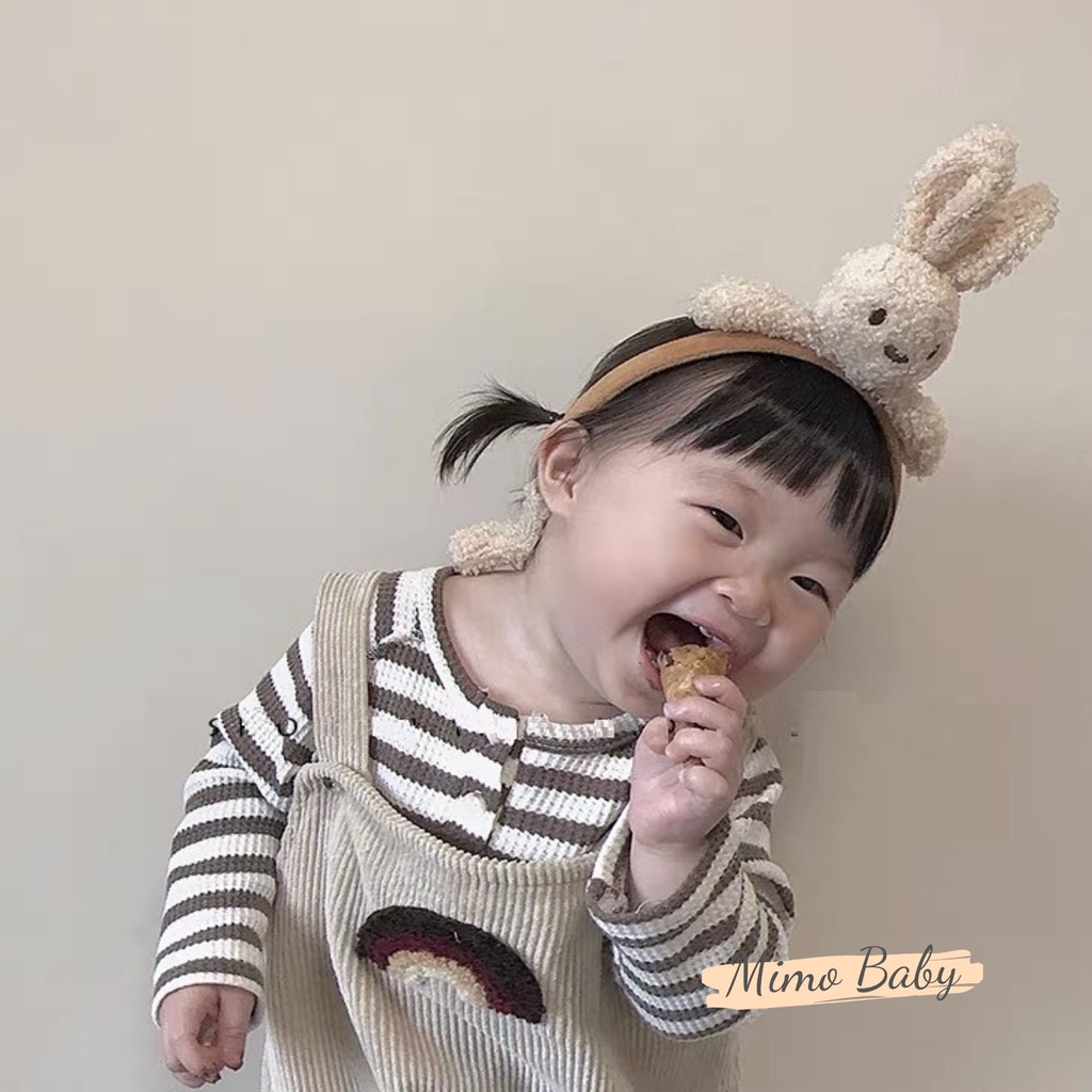 Bờm cài tóc hình thỏ bông, gấu bông đáng yêu cho bé mimo baby KT11