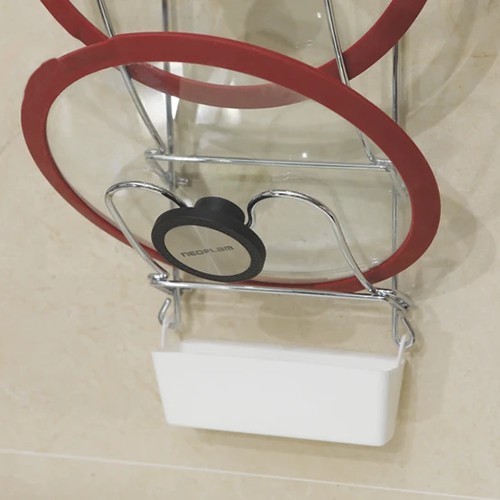 [Hàng chính hãng] Giá treo vung nồi Inox Happy Home