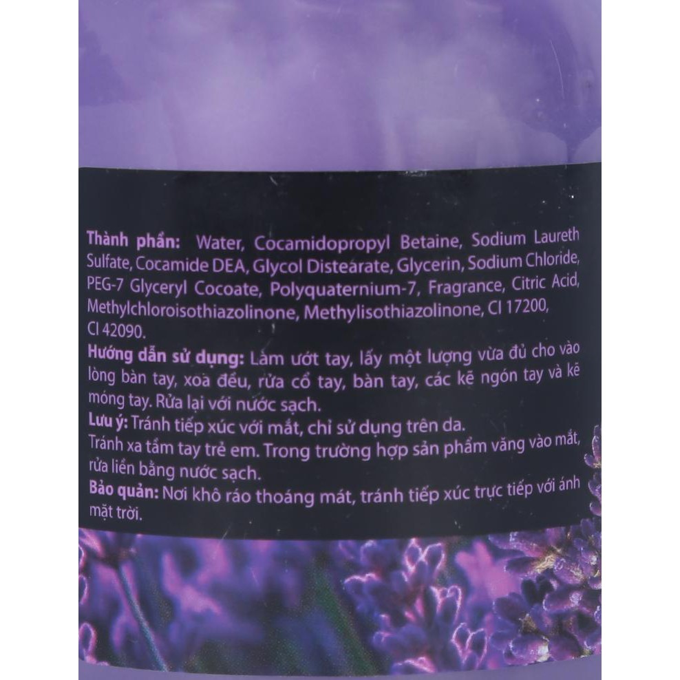 Sữa Rửa Tay Hương Lavender Choice L 500ML Chính Hãng