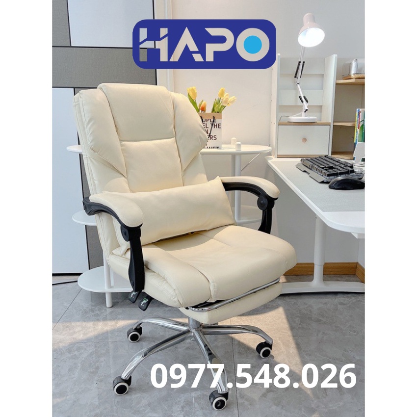 Ghế Gaming Công Thái Học Chống Đau Lưng Khi Làm Việc, Ghế Văn Phòng Nhập Khẩu 2in1 Lưng Ghế Có Thể Ngả 160° Hapo HP73