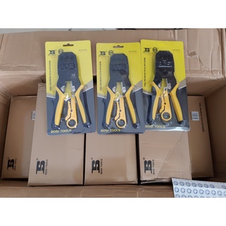 Kìm bấm mạng Bosi - Tool Bosi, Kìm bấm mạng đa năng Unitek