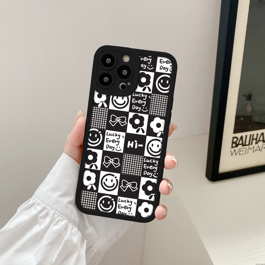 Ốp lưng IPhone cạnh vuông lỗ camera icon lucky 6/6plus/7/7plus/8/8plus/x/xr/xs/11/12/13/14/pro/max/plus/promax CVL142