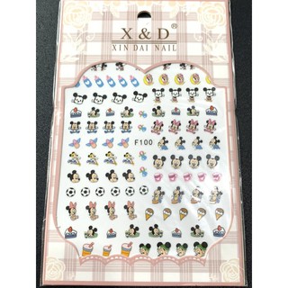 sticker dán móng hoạt hình (1 tấm)🥰🥰