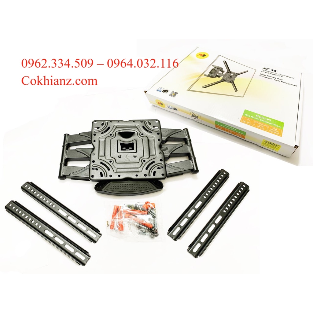 KHUNG TREO TIVI DI ĐỘNG NB P5