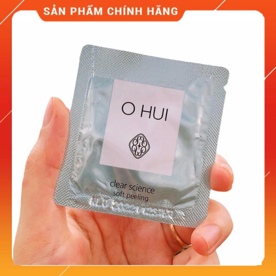 10 Gói tẩy da chết Ohui Clear Science Soft Peeling làm sạch tế bào chết dạng gel