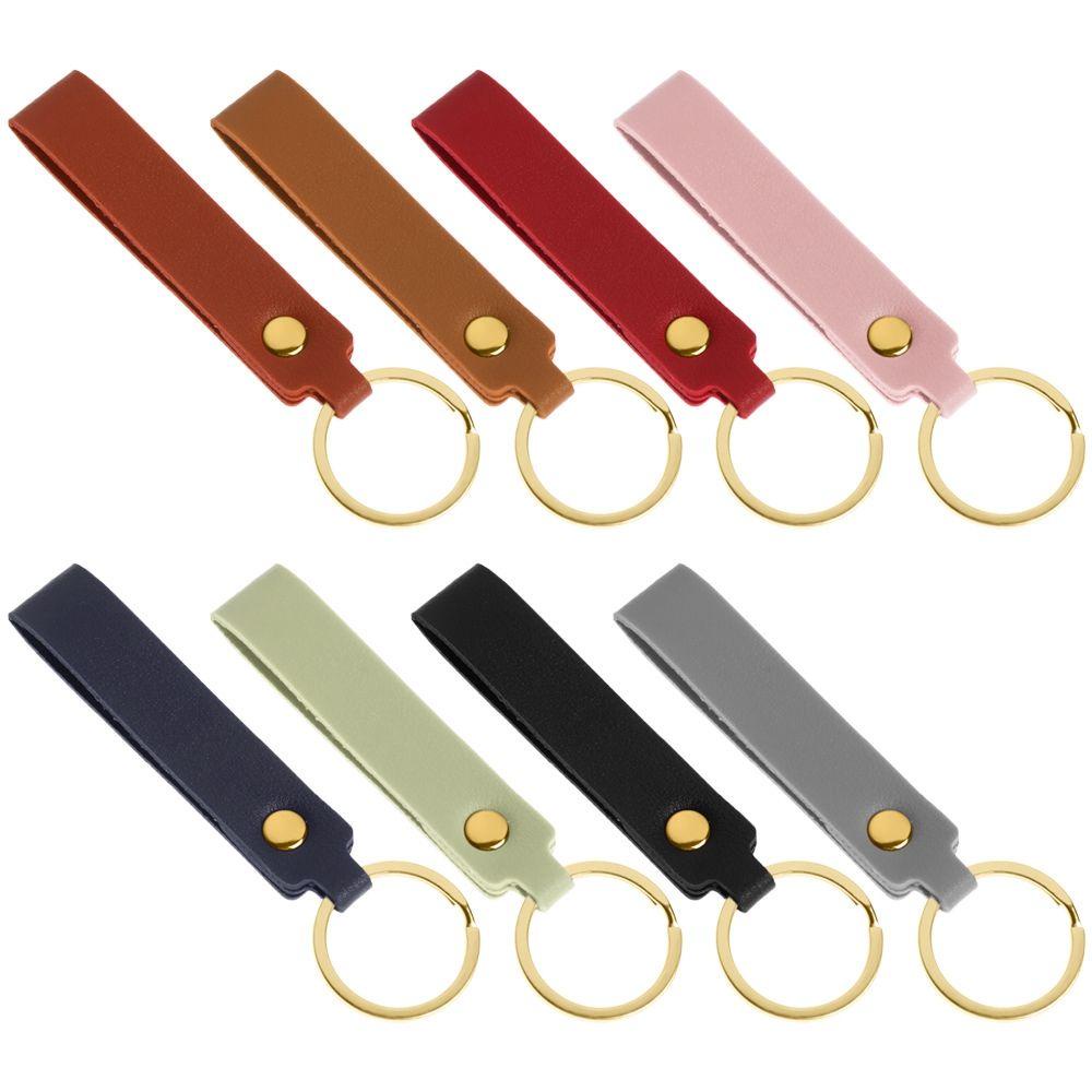 Móc Chìa Khóa Bằng Da PU Thiết Kế Thời Trang