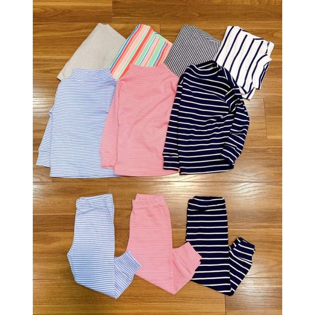 Bộ cottong cao cổ từ 1t đến 5t