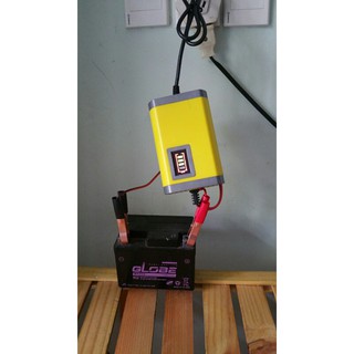 Bộ sạc ắc quy tự động cho xe máy 12V 3AH~12V 20AH