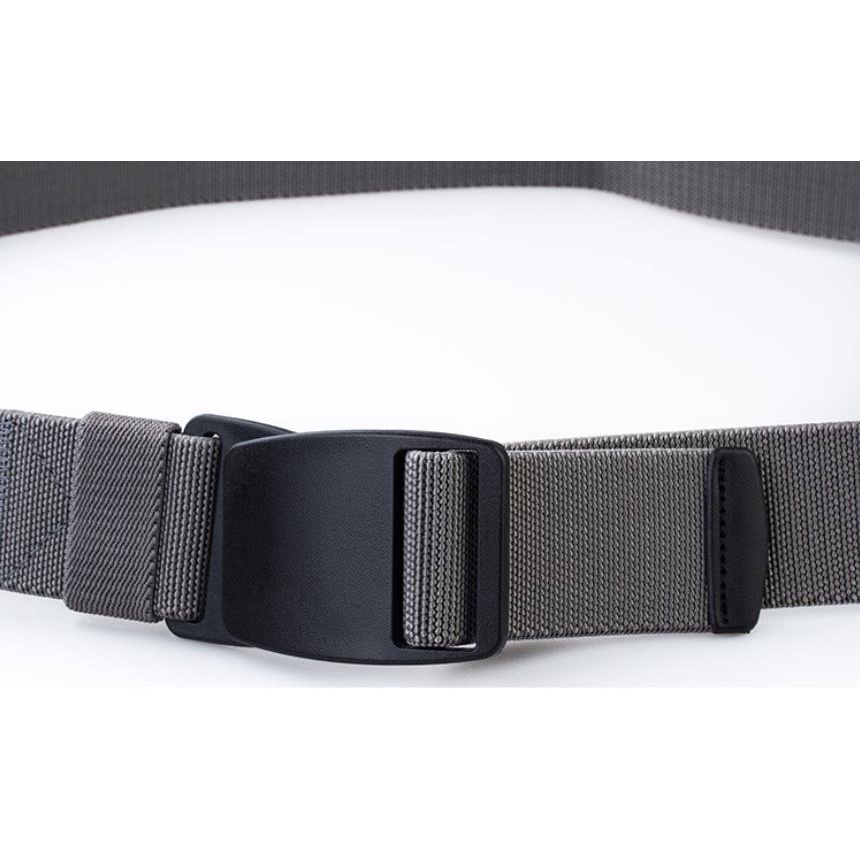Thắt Lưng Vải Canvas Co Giãn Dày Dặn Chống Dị Ứng 3.8cm Có Khóa Kim Loại Thời Trang Cho Nam