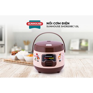 Nồi cơm nắp gài Sunhouse 1 lít SHD8208C