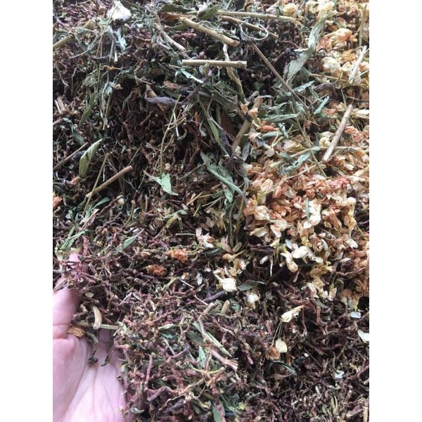 Trà sơn mật hồng sâm 1kg❤mix nhiều hoa nhài, cỏ ngọt