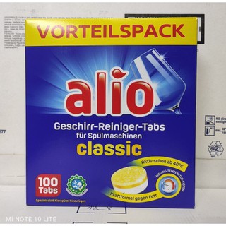 Viên rửa bát Alio hộp 100 viên