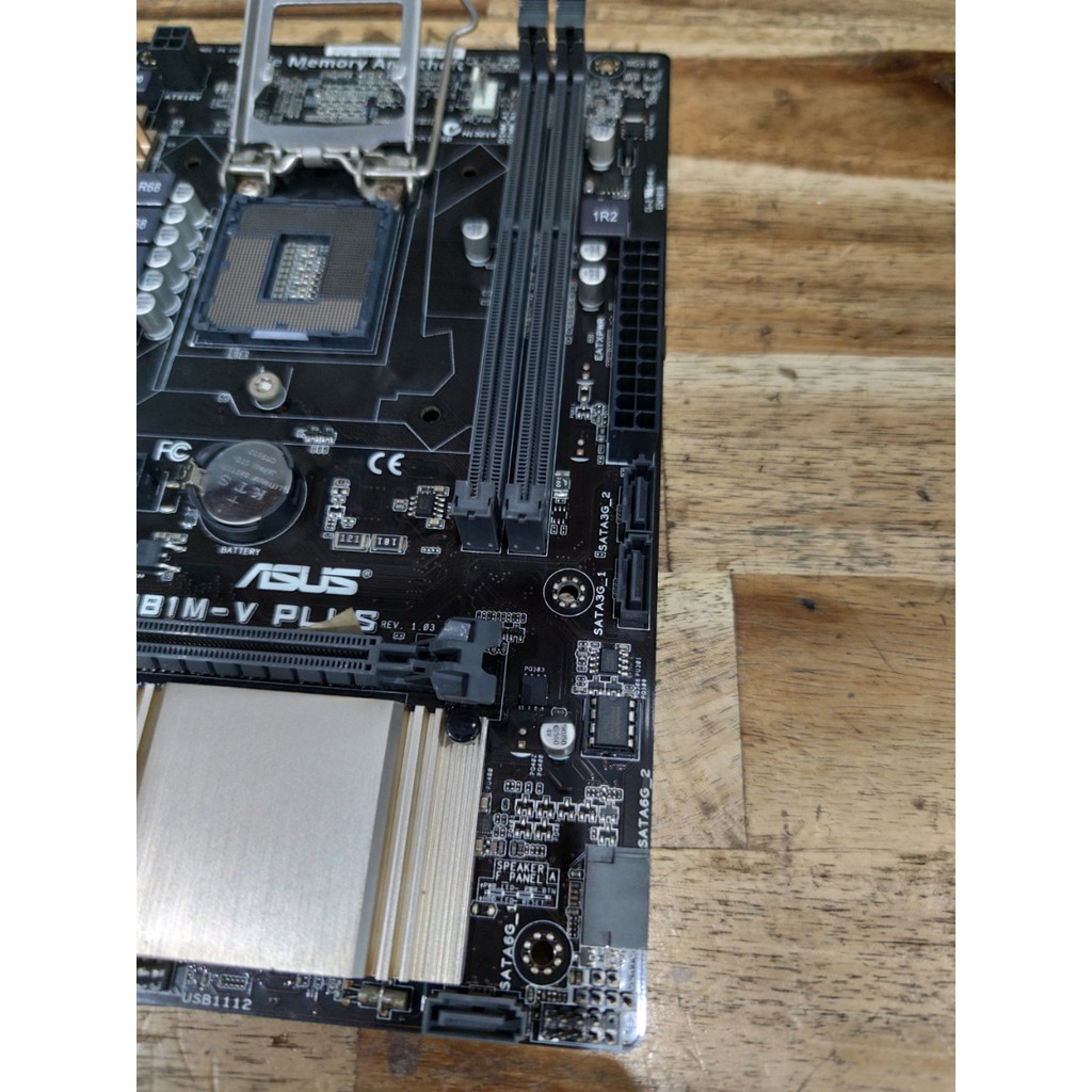 Mainboard Asus H81M-V Plus (socket 1150) hàng tháo máy, đẹp xinh