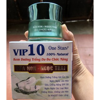 Kem dưỡng trắng da ngày và đêm Vip 8 35g