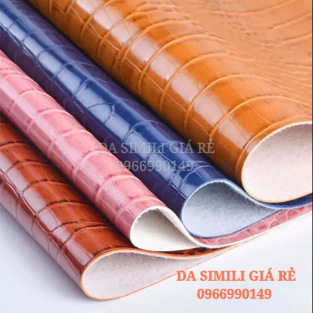 DA PU VÂN CÁ SẤU 1.0MM