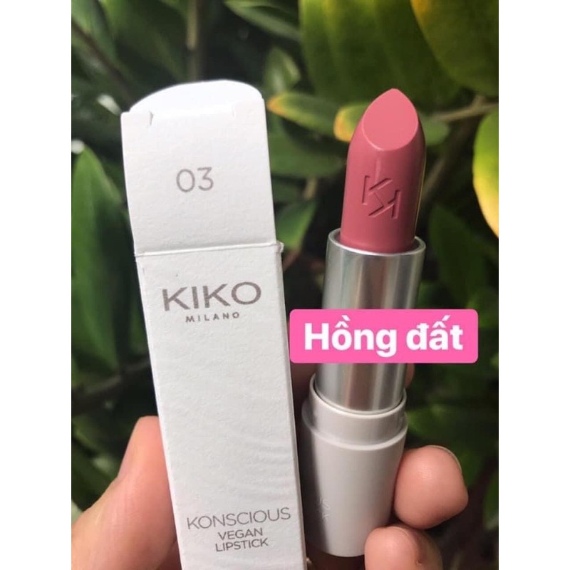 [BILL PHÁP] Son Kiko Vegan Konscious Lipstick săn sale 70%