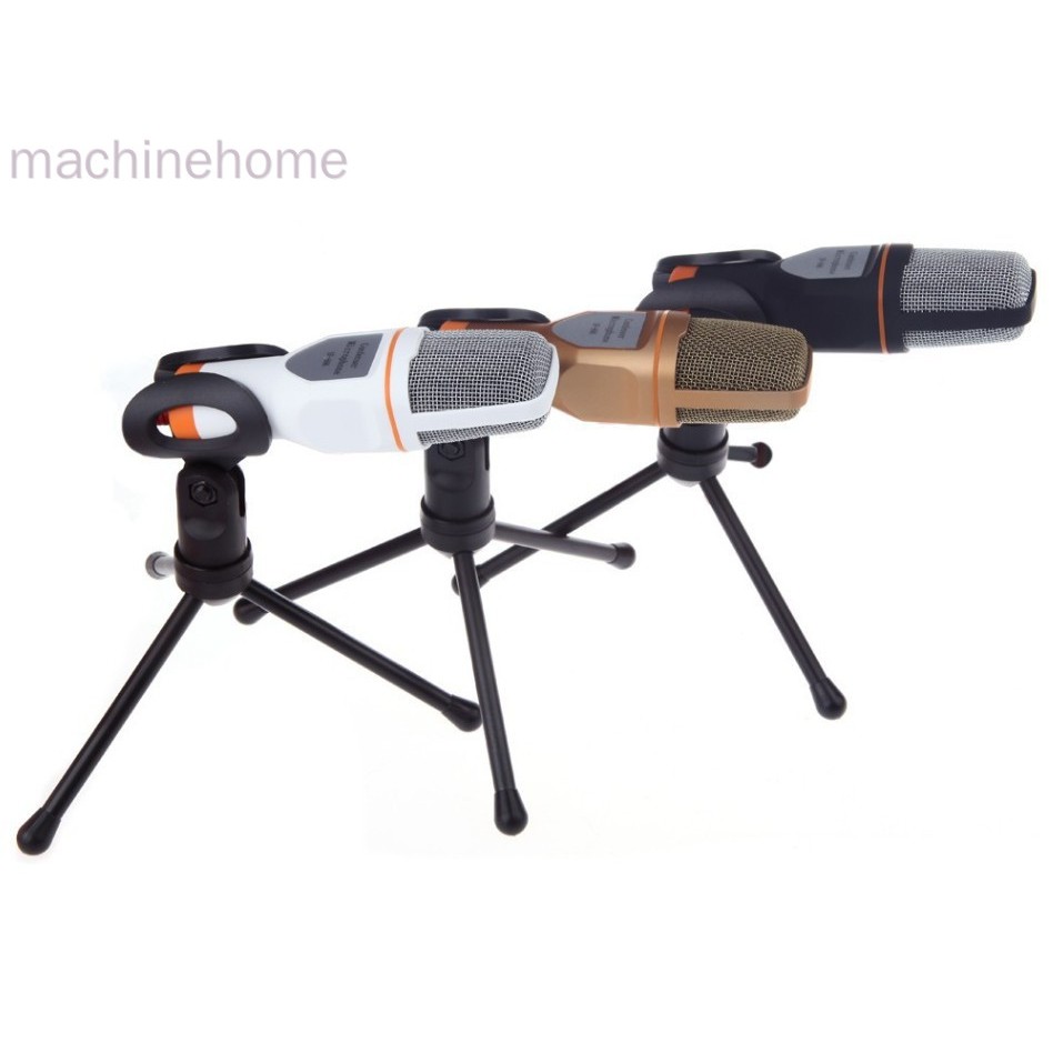 Bộ Micro Có Giá Đỡ Dành Cho Máy Tính PC Laptop Để Bàn SF-666