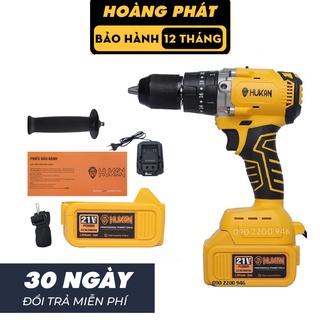 Máy khoan pin | khoan pin không chổi than HUKAN X7 Pro đầu kẹp 13 ly