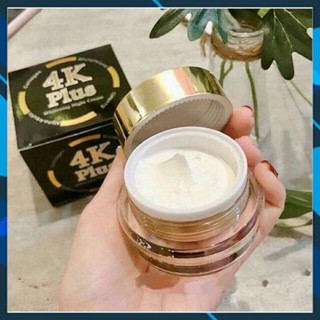 Mỹ Phẩm  Kem dưỡng da ban đêm 4K plus whitening night cream
