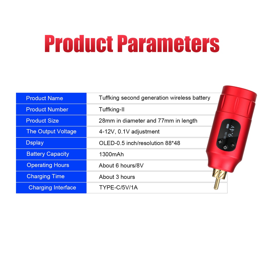 Bộ Nguồn Cấp Nguồn Cho Máy Xăm Hình Mini RCA 2022