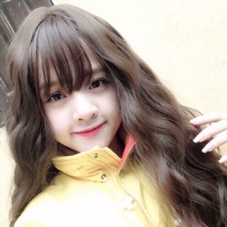 Tóc giả xù nguyên đầu chịu nhiệt❤️💕(180)- tặng lưới chùm tóc