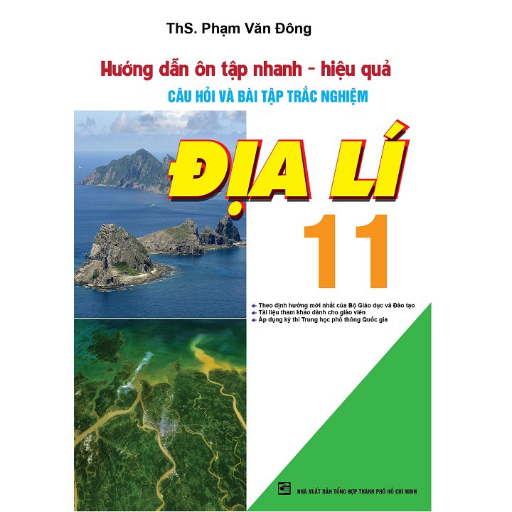 Sách - Hướng Dẫn Ôn Tập Nhanh - Hiệu Quả Câu Hỏi Và Bài Tập Trắc Nghiệm Địa Lí 11 - Sách Bồi Dưỡng Học Sinh Giỏi