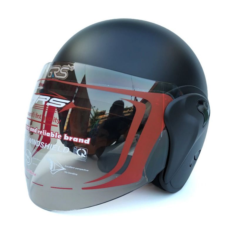 Nón bảo hiểm 3/4 GRS 318 kính an toàn chắc chắn