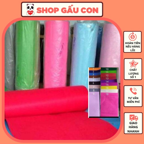 Vải Nỉ Cứng 90x 90cm- giá sỉ hàng loại 1 trang trí mầm non đồ handmade đồ chơi cho con