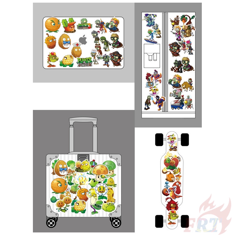❉ Plants vs. Zombies - Games Stickers ❉ 100Pcs/Set Mixed Luggage Laptop Skateboard Doodle Stickers