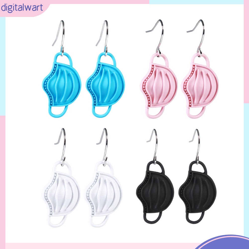 Bông Tai Hình Mặt Hoạt Hình Bằng Hợp Kim Dành Cho Nữ