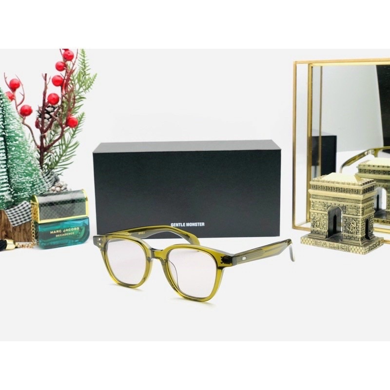 ✅ gentle monster DADIO  MẪU MỚI NHẤT 2022 Màu đen cam nâu trà GM hai chấm