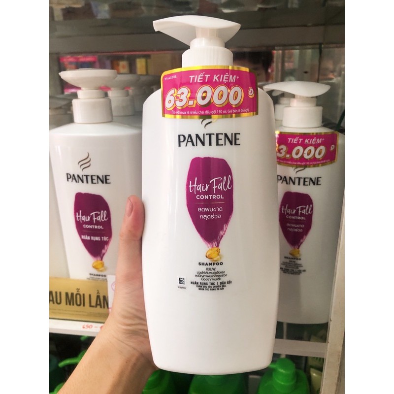 Dầu gội đầu Pantene ngăn rụng tóc (650g, 900g)