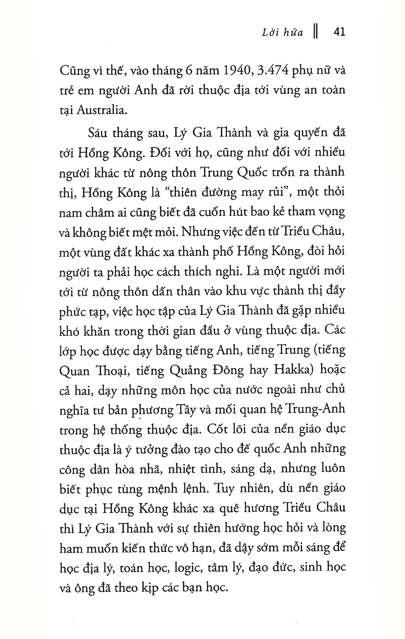 Sách - Lý Gia Thành - “Ông Chủ Của Những Ông Chủ” Trong Giới Kinh Doanh Hồng Kông (Tái Bản 2017)