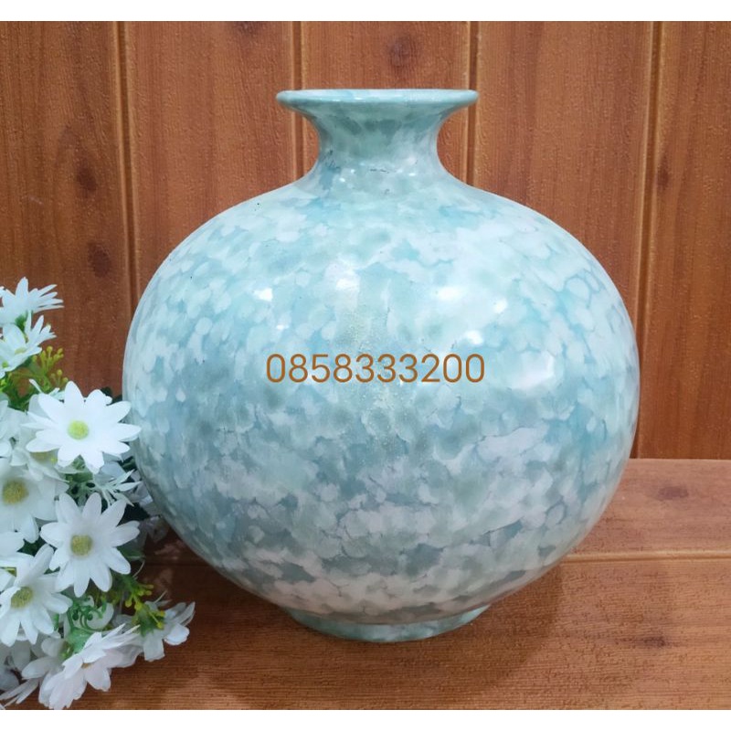 VÒ HÚT LỘC XANH NGỌC, MEN HOẢ BIẾN. SỨ BÁT TRÀNG