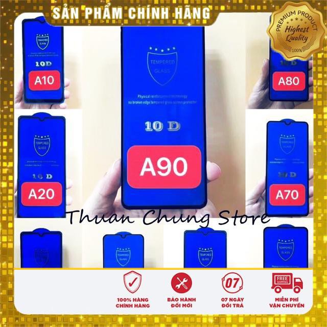 KÍNH CƯỜNG LỰC 10D CÁC DÒNG ĐT A10, A20,A30,A40,A50,A60,A70,A80