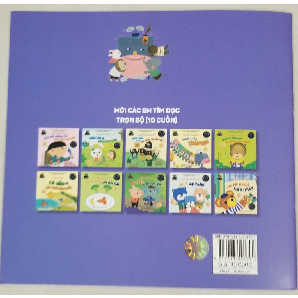 Sách - Làm Quen Với Bạn Mới - Chuyến Tàu Tình Bạn