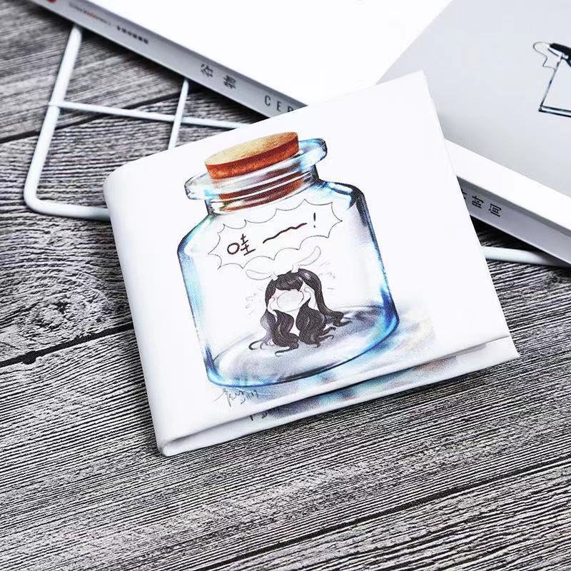 Ví VARZALO MAN in hình hoạt hình One Piece phong cách Nhật Bản cho nam