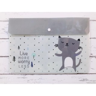 [MOSHI MOSHI] BÌA ĐỰNG HỒ SƠ MOSHI MOSHI (A4)