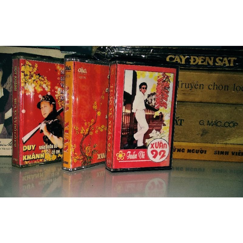 3 băng cassette nhạc xuân chất lượng